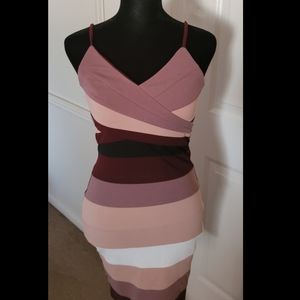Midi spaghetti strap dress
